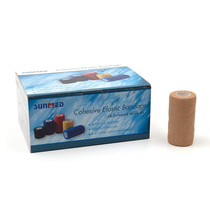 קמעונאי זול תחבושת מלוכדת לא ארוגה עם תיבת תצוגה 