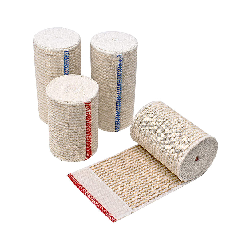 תחבושות ספורט אלסטיות מכותנה לשימוש חוזר דחיסה פרימיום