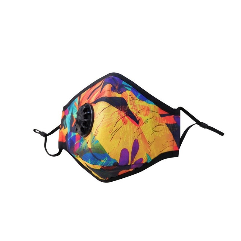 מסכת כותנה לציור אמנותי ניתנת לנשימה לשימוש חוזר עם פילטר 