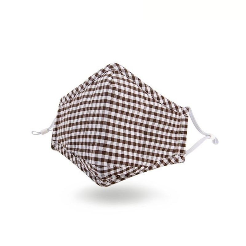 מסכת כותנה מגן לנשימה נגד אבק צבעונית עם מסנן 