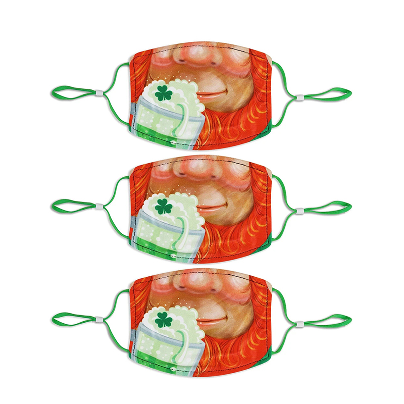 חידוש מודפס מסכת כותנה חג חנוכה ילד 