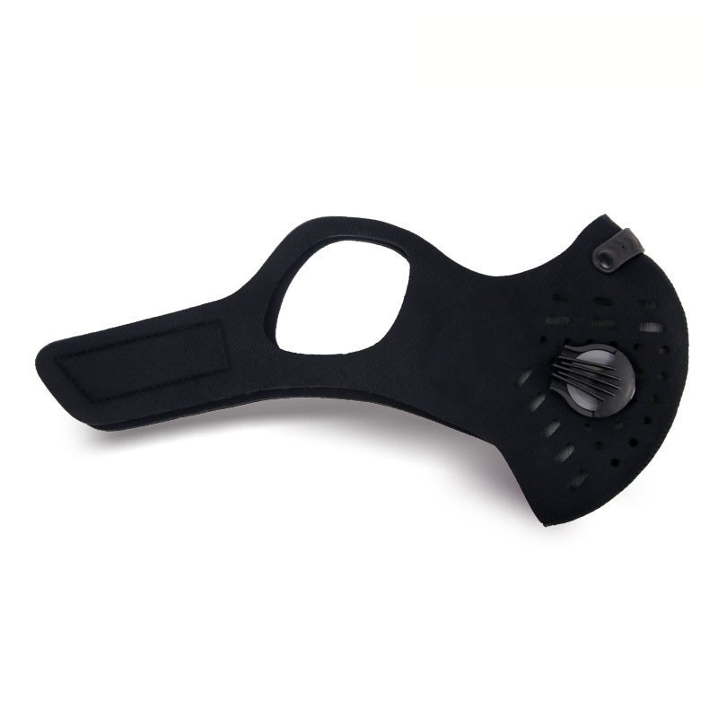 מסכת רכיבה על אופניים נגד זיהום נגד אבק עם מסנן ושסתום 