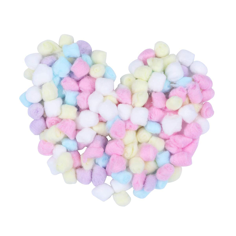 צמר גפן חד פעמי מלית צבעונית לאוגר 