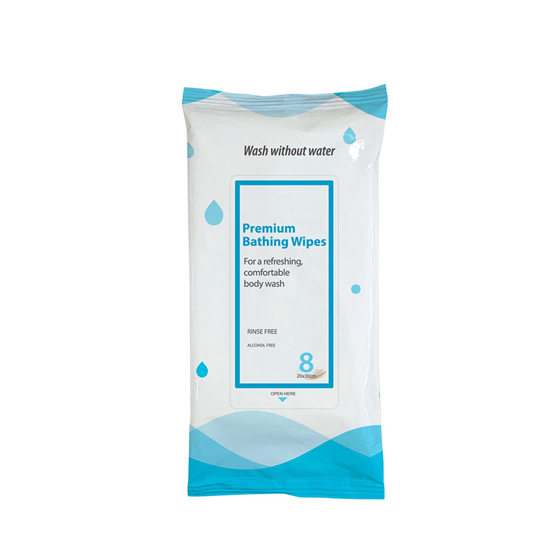 מגבון רחצה למבוגרים ללא אלכוהול ללא שטיפה הניתן למיקרוגל 