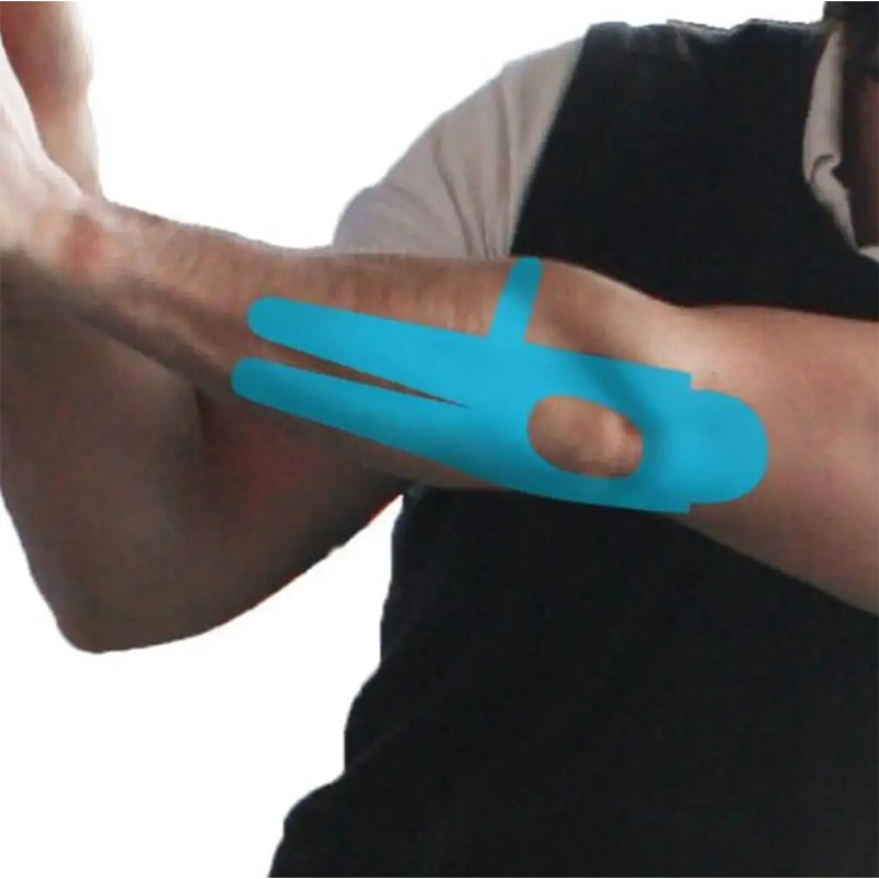 תמיכה ב-Kinesiology Tape Elbow Pre Cut