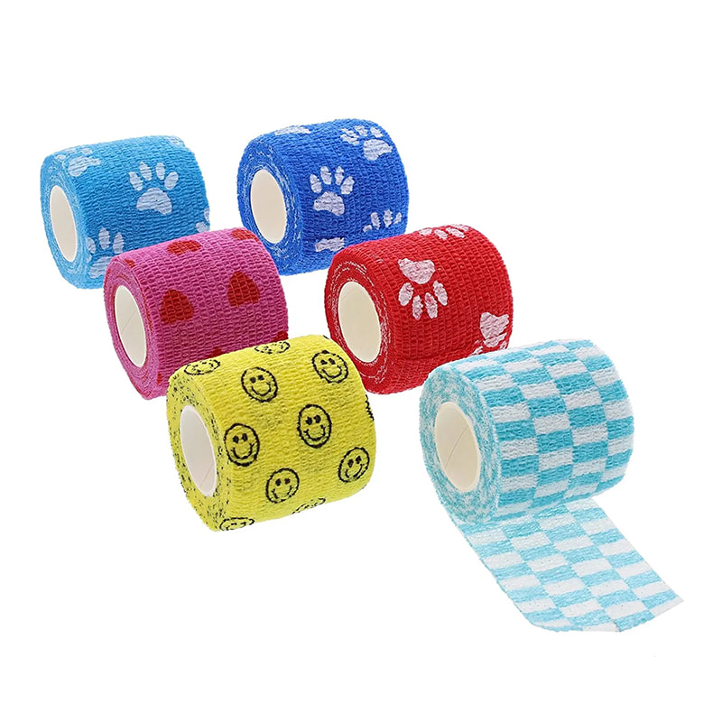 תחבושת מלוכדת ללא לטקס