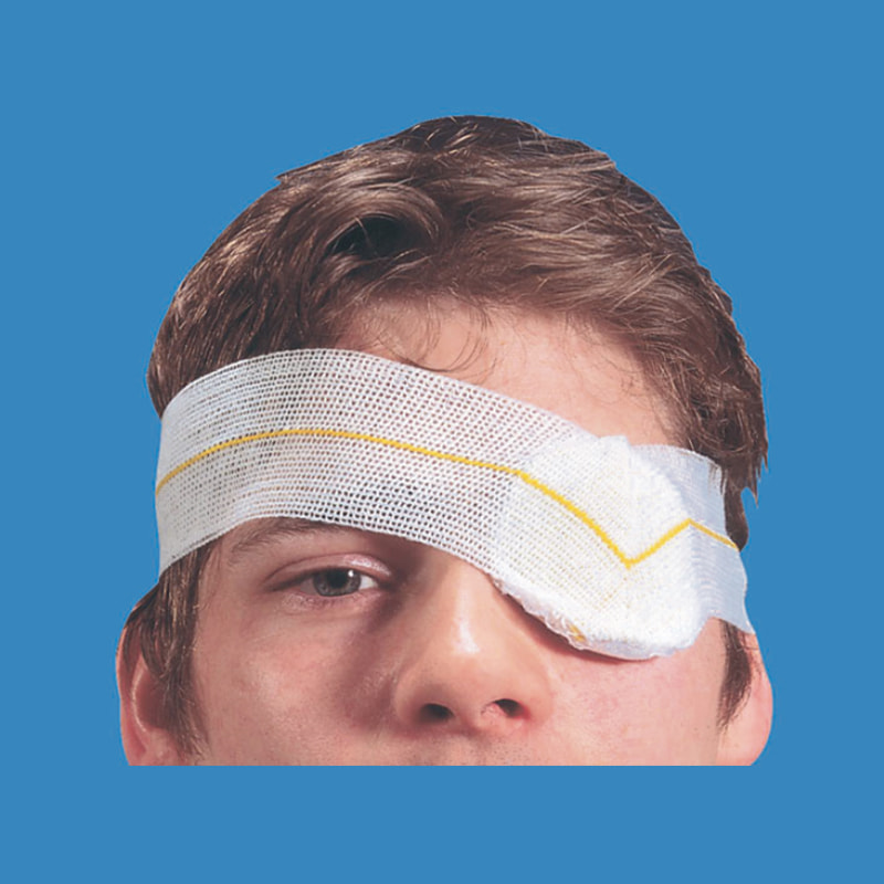 משטח עיניים עם לולאה סרוגה