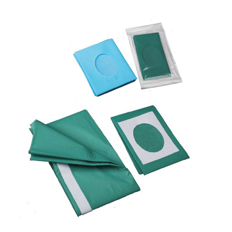 וילון כירורגי סגלגל מחורר