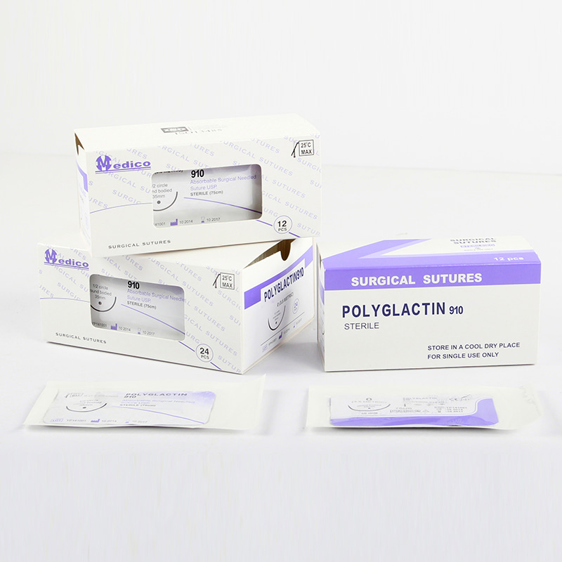 תפרים כירורגיים נספגים POLYGLACTIN 910(PGLA)