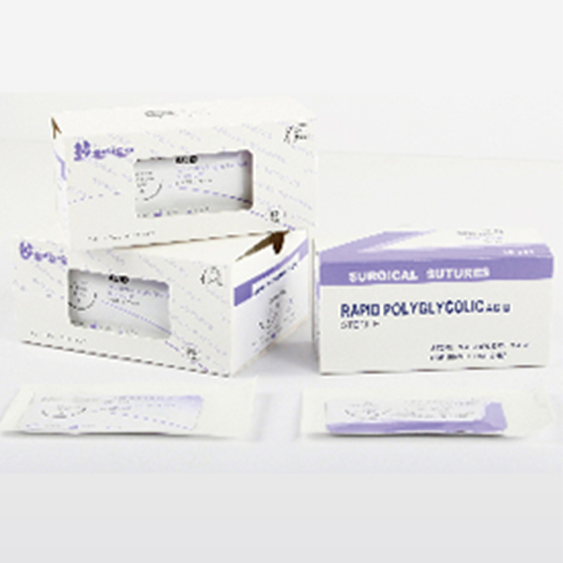 תפרים כירורגיים נספגים RAPID POLYGLYCOLICACID (PGAR)