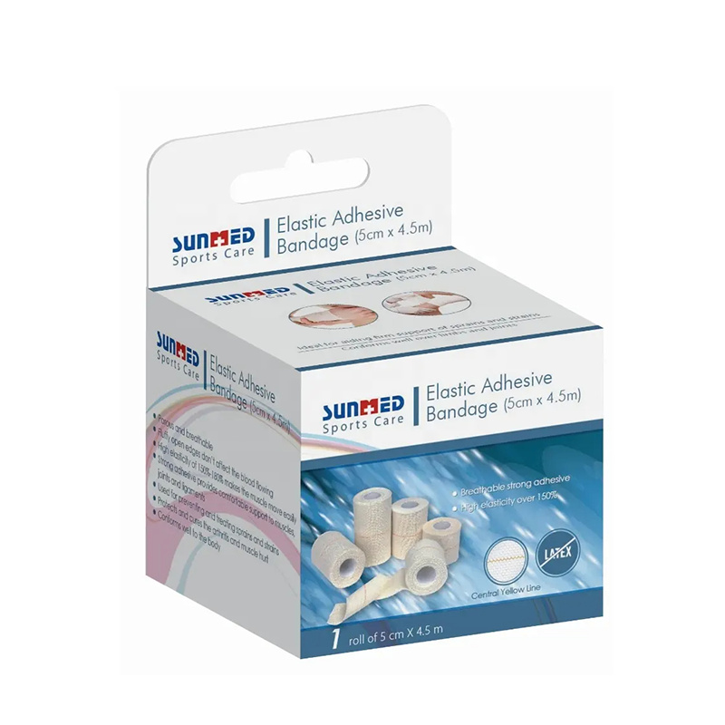 כותנה ספורט EAB Elastoplast תחבושת דבק אלסטי